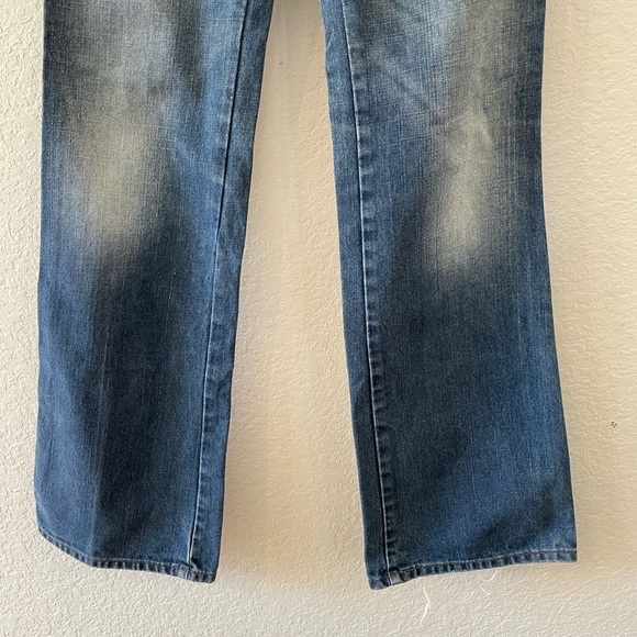 Vintage Diesel Flare Jeans Size 30 Tall Made in Italy - Picture 5 of 9